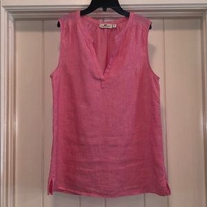 Vineyard Vines Sleeveless Linen Top